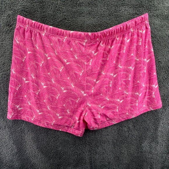 Simply Southern Shorts Women Pink Floral Beach Casual Short XL Drawstring - Picture 8 of 8